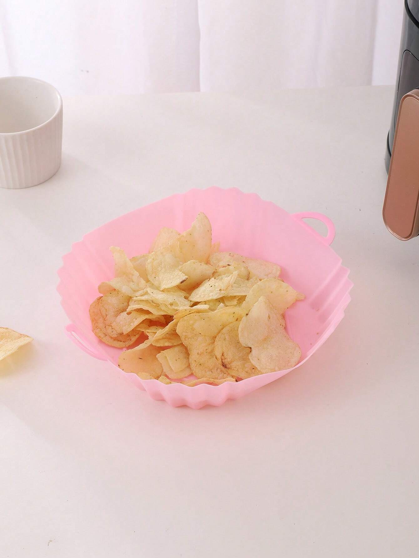 Air Fryer Silicone Pot Liner - 에어프라이어 실리콘 냄비 1개, 에어프라이어용 모던