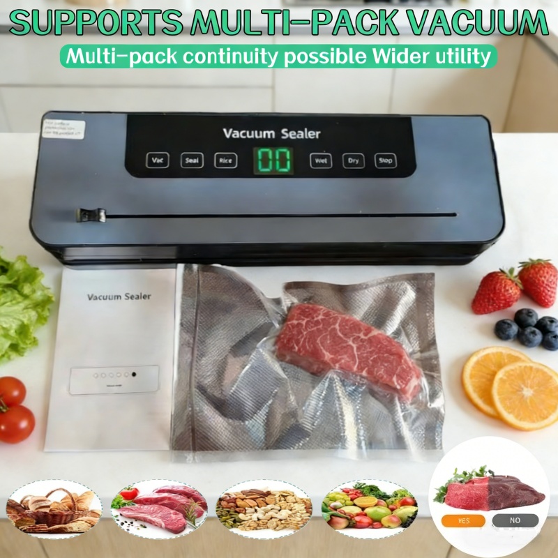 Food Vacuum Sealer Machine - 2026 6-in-1 자동 전기 진공 실러