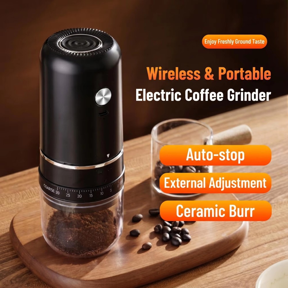 Coffee Bean Grinder Electric - 전기 커피 원두 분쇄기, 콘형 버