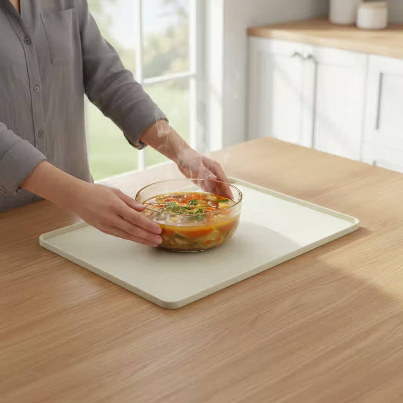 Kitchen Appliances - 실리콘 전자레인지 상단 매트, 유연한 전자레인지