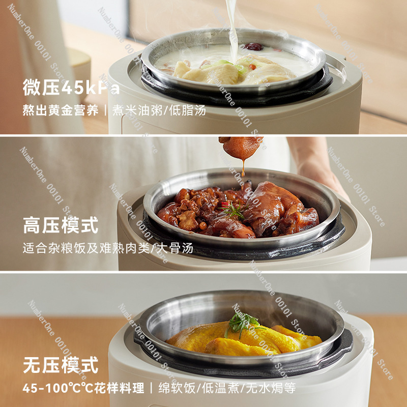 코팅 없는 스마트 가변 압력 밥솥 전기 다기능 듀얼 모 - Smart Instant Pressure Cooker 리뷰 및 가격