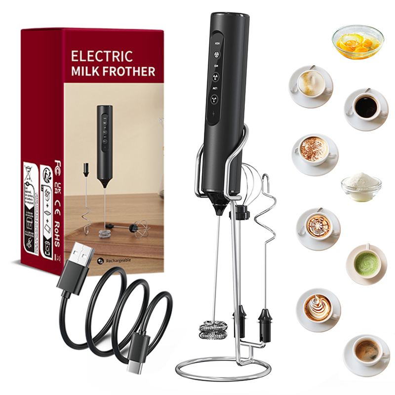3 in 1 전기 핸드헬드 우유 거품기 3단계 속도 조 - Electric Milk Frother Handheld 리뷰 및 가격