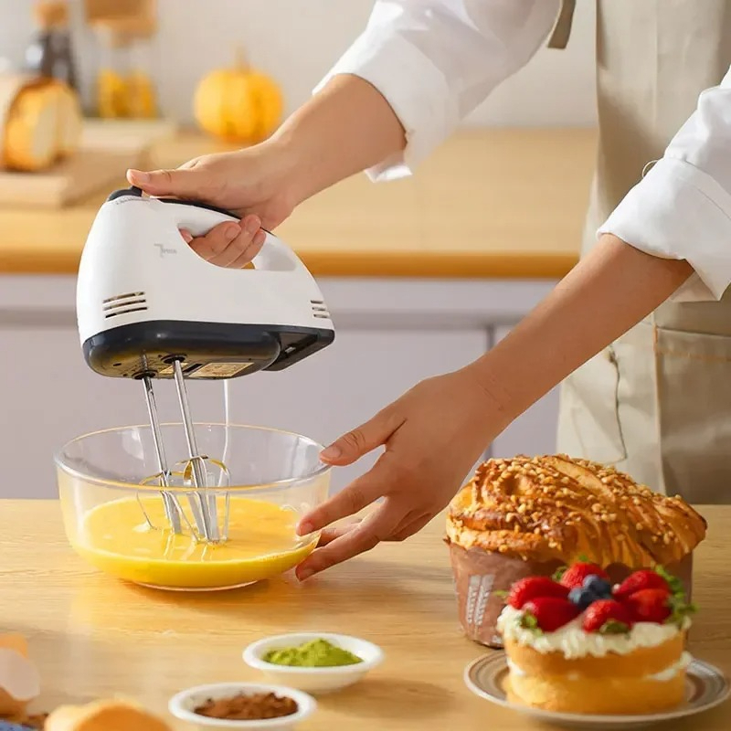 7단 전기 핸드 믹서 자동 블렌더 크림, 계란, 케이크 - Immersion Hand Blender Set 리뷰 및 가격