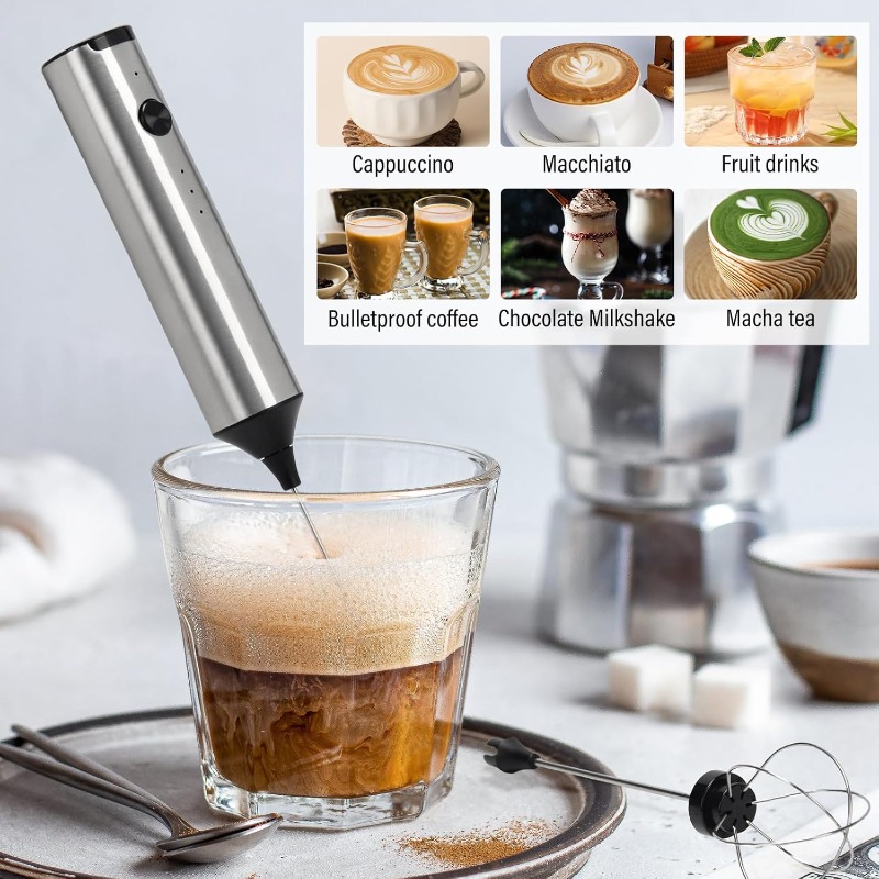 충전식 전동 거품기 USB 충전 미니 우유 거품 커피  - Portable Blender Usb Rechargeable 리뷰 및 가격