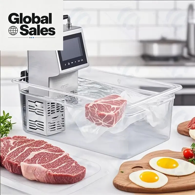디지털 LED 디스플레이가 있는 스테인리스 스틸 수비드 - Digital Sous Vide Precision Cooker 리뷰 및 가격