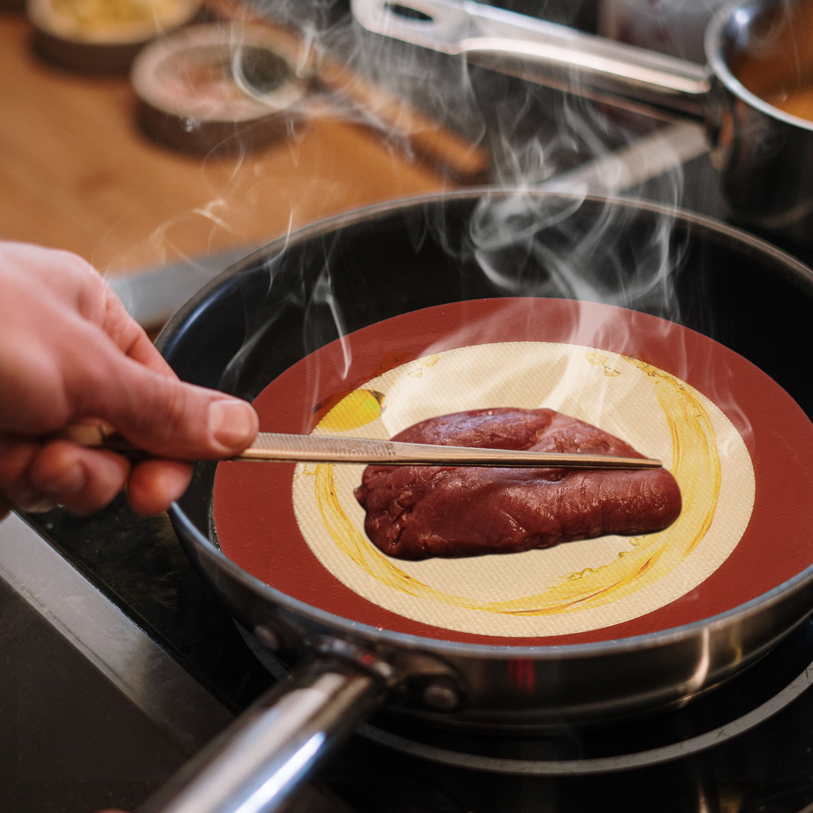 8인치 실리콘 에어프라이어 라이너, 눌어붙지 않는 마이 - Air Fryer Silicone Pot Liner 리뷰 및 가격