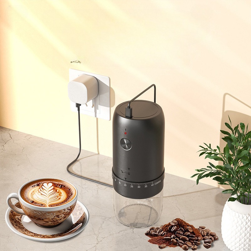 휴대용 USB 전기 카페테이라 콩 그라인더 40단계 카 - Coffee Bean Grinder Electric 리뷰 및 가격