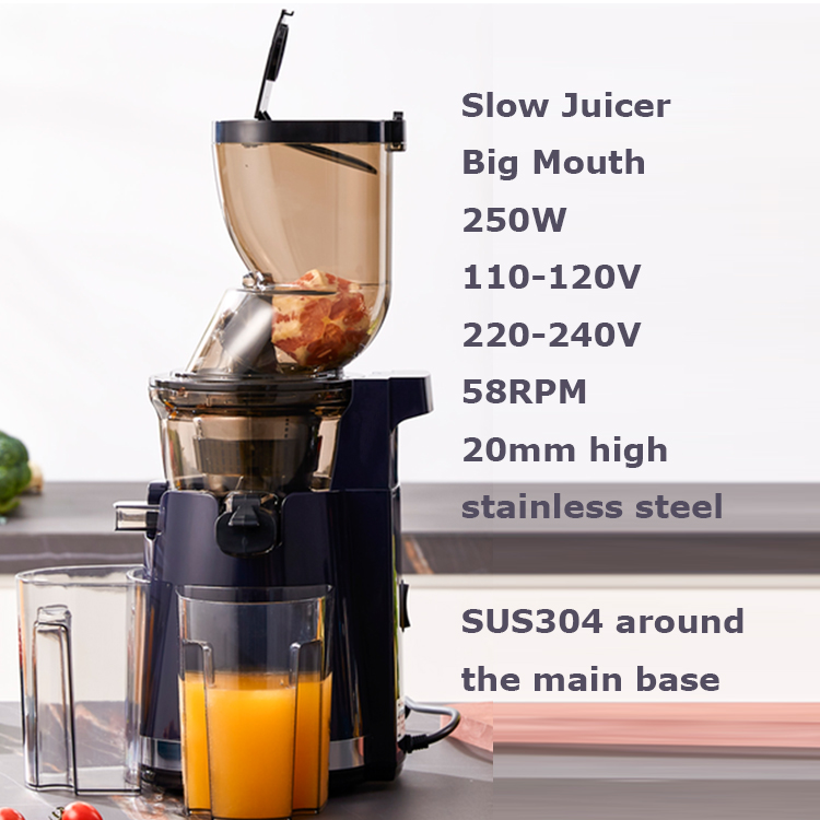 전기 저속 착즙기 블렌더 스테인리스 스틸 플라스틱 기계 - Electric Slow Juicer Cold Press 리뷰 및 가격