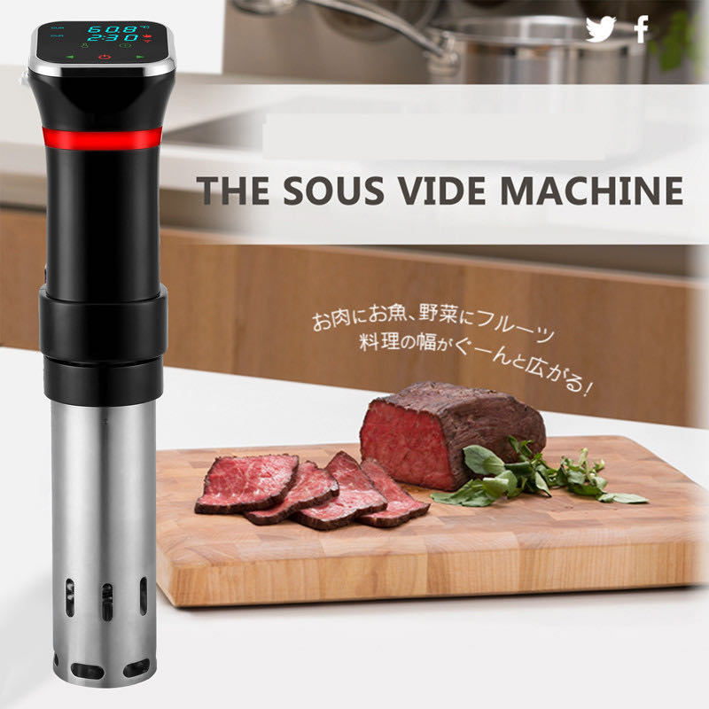 휴대용 1100W 진공 음식 Sous Vide 기계 정 - Digital Sous Vide Precision Cooker 리뷰 및 가격