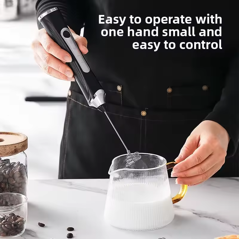 USB 전기 우유 거품기 휴대용 우유 커피 머신 3단  - Electric Milk Frother Handheld 리뷰 및 가격